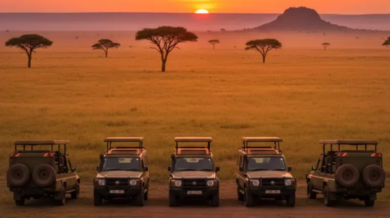 Tanzania safari jeep wildlife